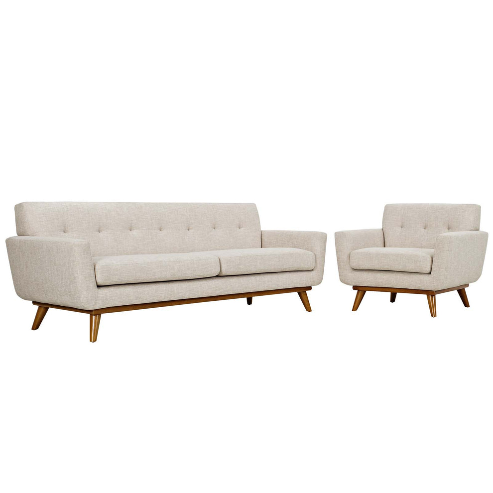 Modway Engage Armchair and Sofa - Set of 2 - EEI-1344 | Sofa Set | Modishstore - 2