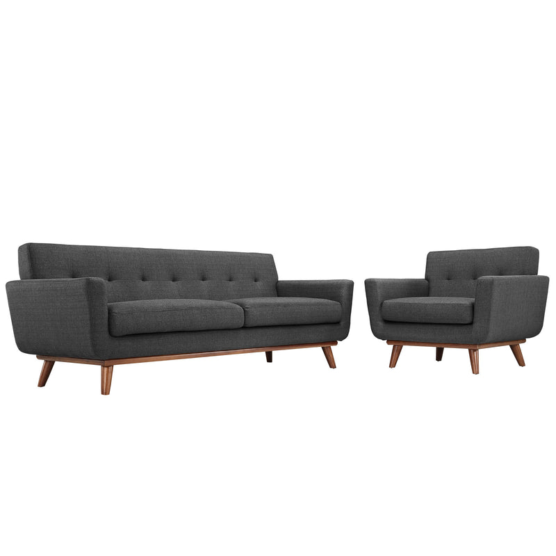 Modway Engage Armchair and Sofa - Set of 2 - EEI-1344 | Sofa Set | Modishstore - 21