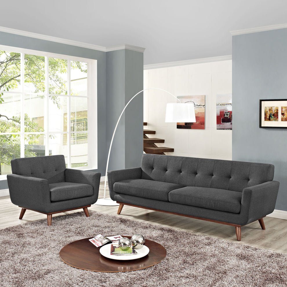 Modway Engage Armchair and Sofa - Set of 2 - EEI-1344 | Sofa Set | Modishstore - 59
