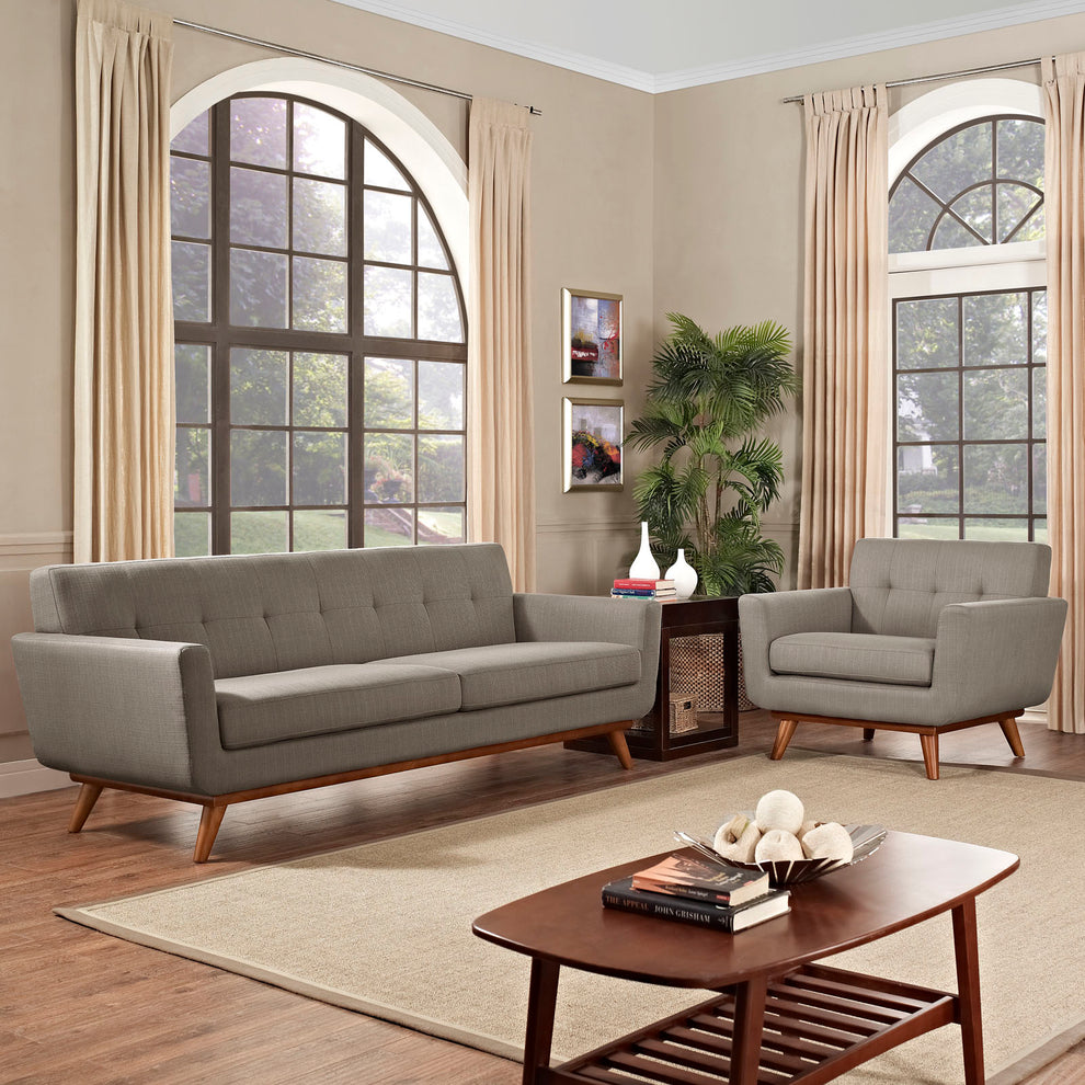 Modway Engage Armchair and Sofa - Set of 2 - EEI-1344 | Sofa Set | Modishstore - 52