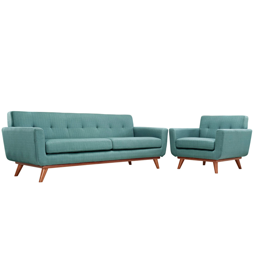 Modway Engage Armchair and Sofa - Set of 2 - EEI-1344 | Sofa Set | Modishstore - 47