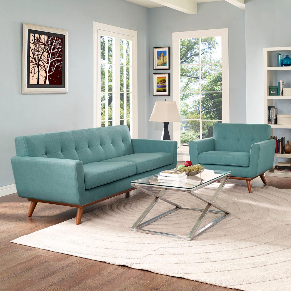 Modway Engage Armchair and Sofa - Set of 2 - EEI-1344 | Sofa Set | Modishstore - 49