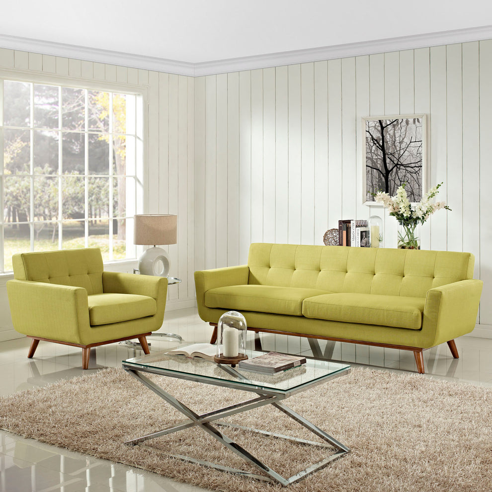 Modway Engage Armchair and Sofa - Set of 2 - EEI-1344 | Sofa Set | Modishstore - 38