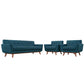 Modway Engage Armchairs and Sofa - Set of 3 | Sofas | Modishstore-8