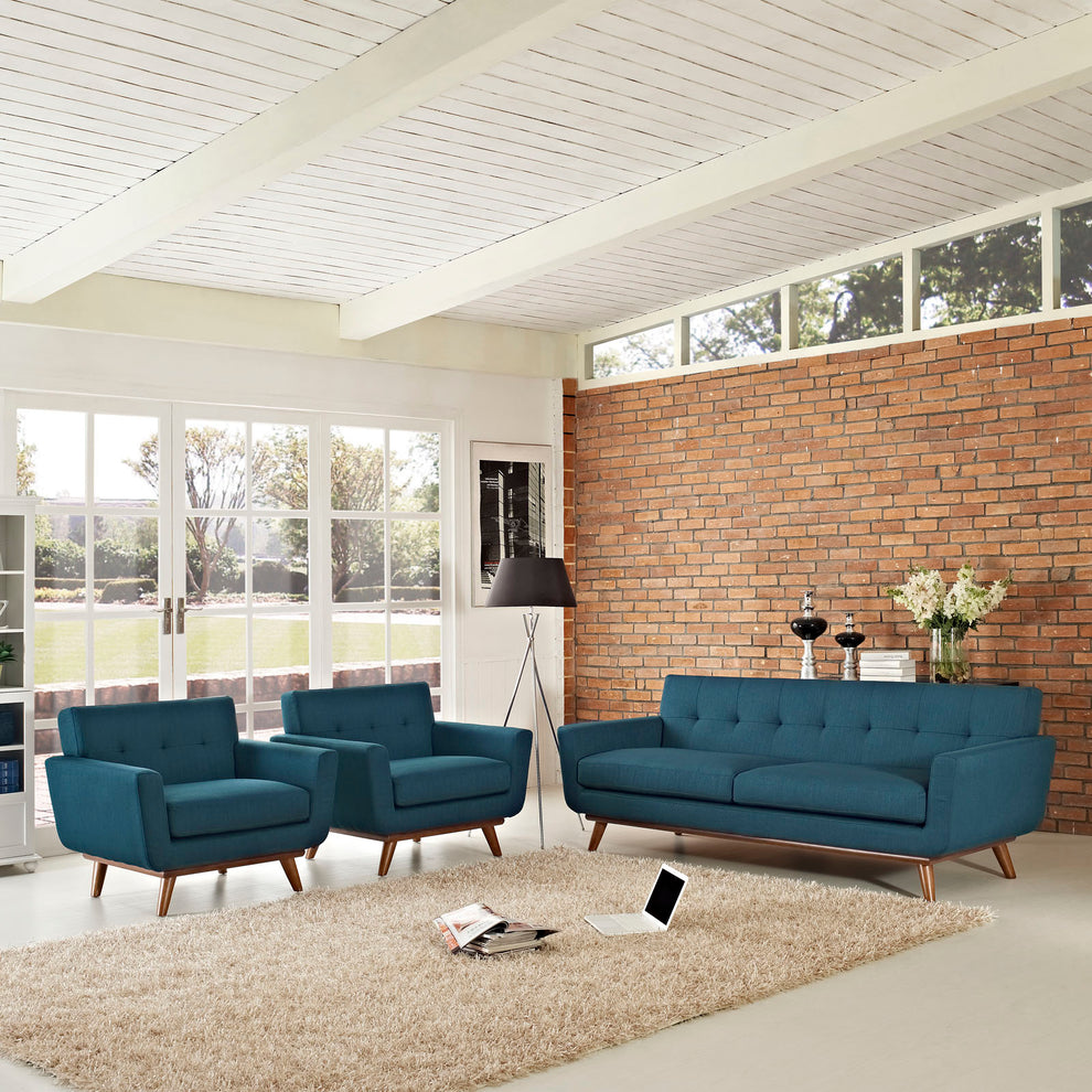Modway Engage Armchairs and Sofa - Set of 3 - EEI-1345 | Sofa Set | Modishstore - 26