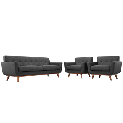 Modway Engage Armchairs and Sofa - Set of 3 | Sofas | Modishstore-6