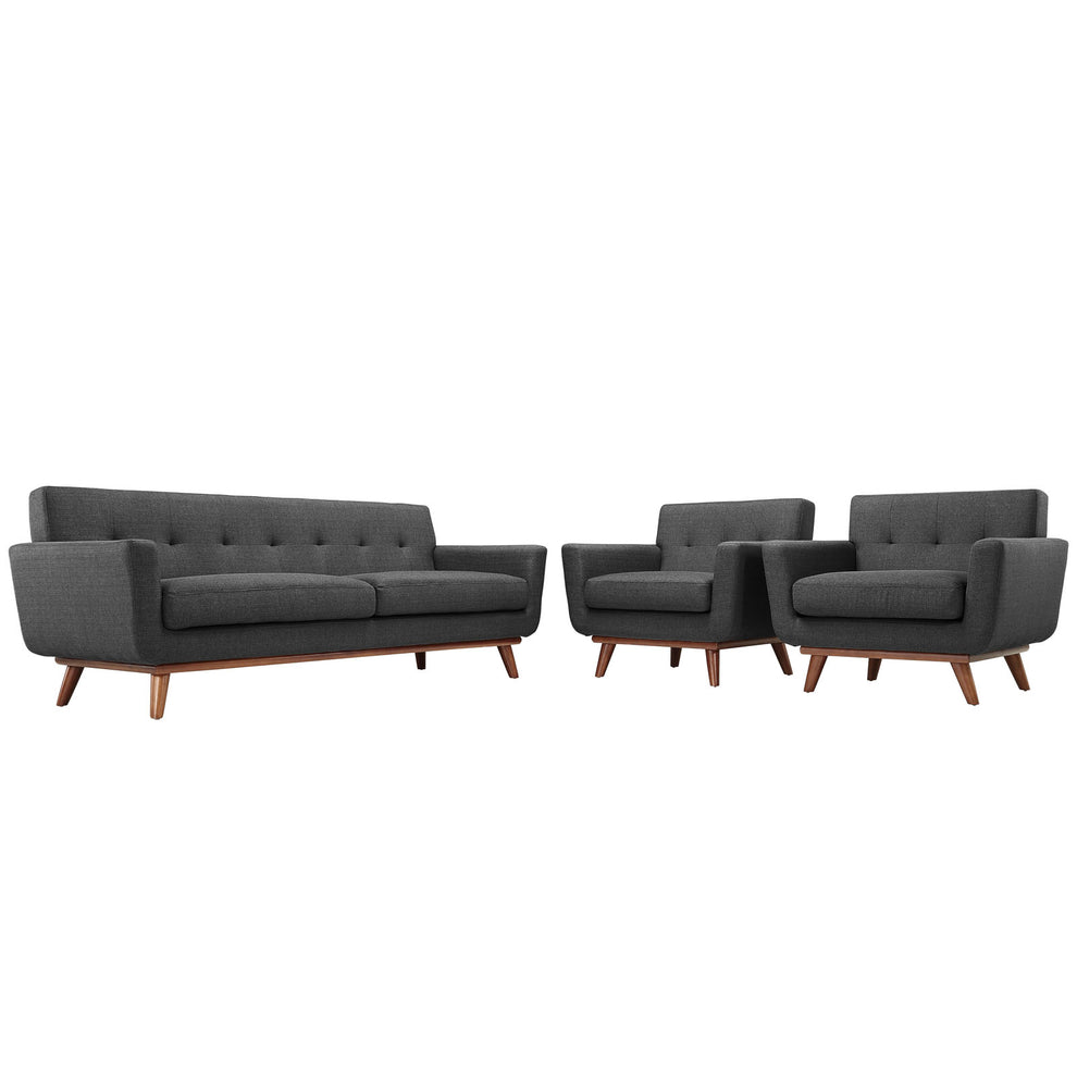 Modway Engage Armchairs and Sofa - Set of 3 - EEI-1345 | Sofa Set | Modishstore - 16