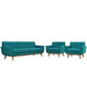 Modway Engage Armchairs and Sofa - Set of 3 | Sofas | Modishstore-10