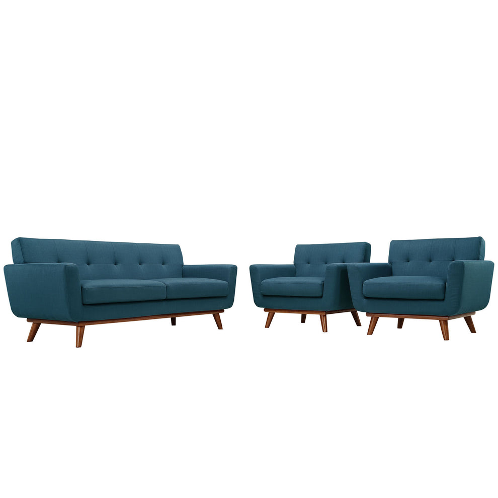 Modway Engage Armchairs and Loveseat - Set of 3 - EEI-1347 | Sofa Set | Modishstore - 26