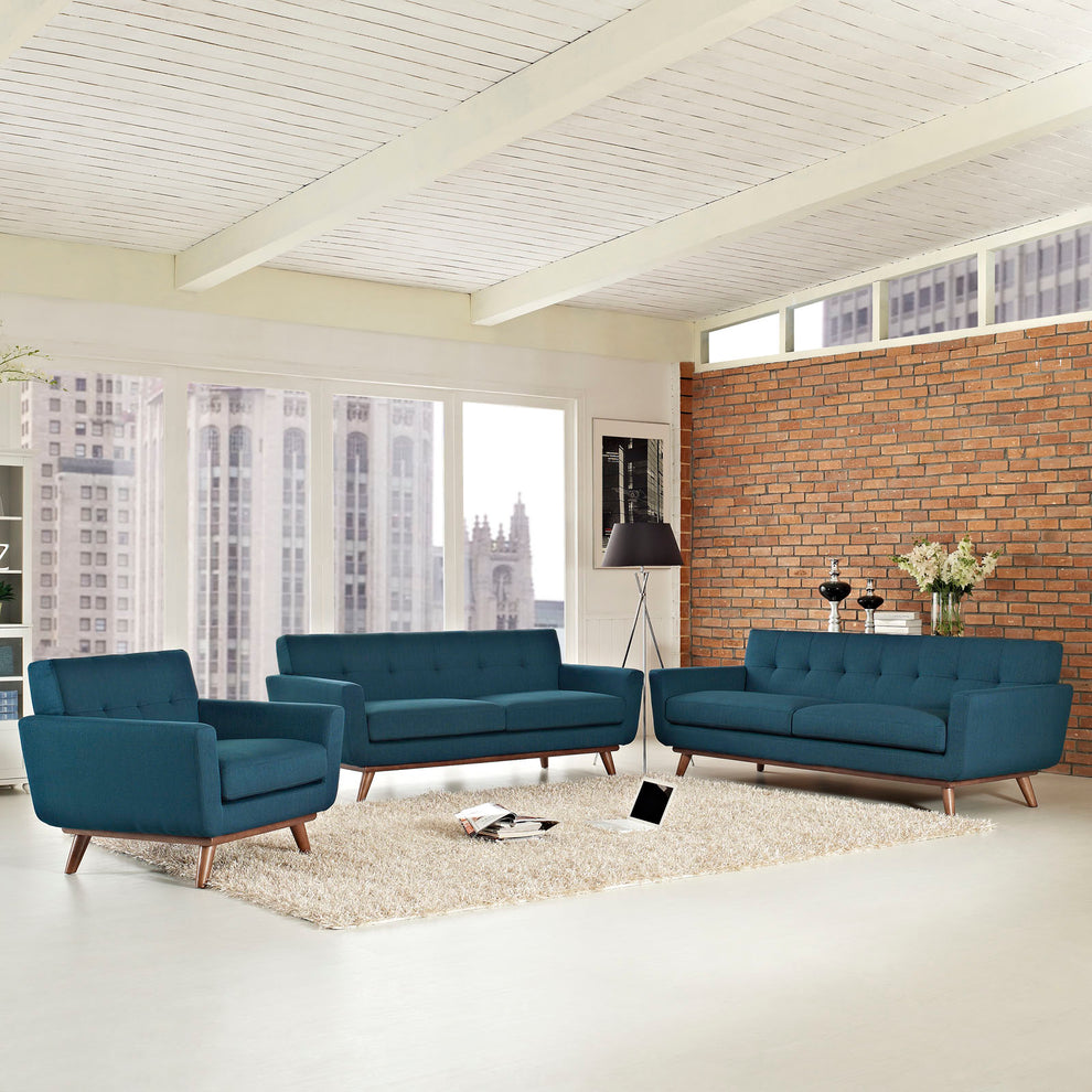 Modway Engage Sofa Loveseat and Armchair - Set of 3 - EEI-1349 | Sofa Set | Modishstore - 35