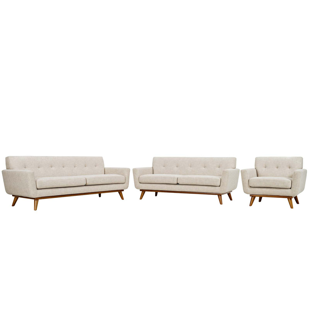 Modway Engage Sofa Loveseat and Armchair - Set of 3 - EEI-1349 | Sofa Set | Modishstore - 36