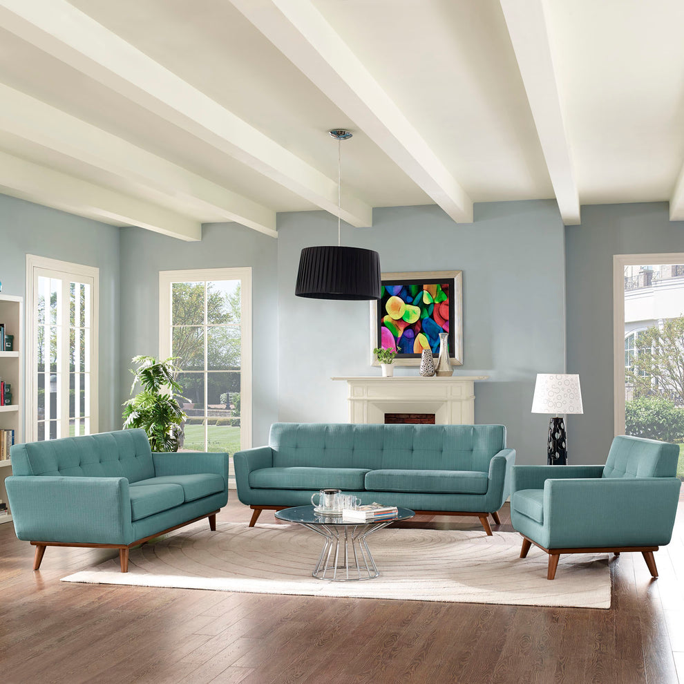 Modway Engage Sofa Loveseat and Armchair - Set of 3 - EEI-1349 | Sofa Set | Modishstore - 1