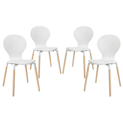 Modway Path Dining Chair - Set of 4 | Dining Chairs | Modishstore-9