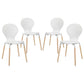 Modway Path Dining Chair - Set of 4 | Dining Chairs | Modishstore-6