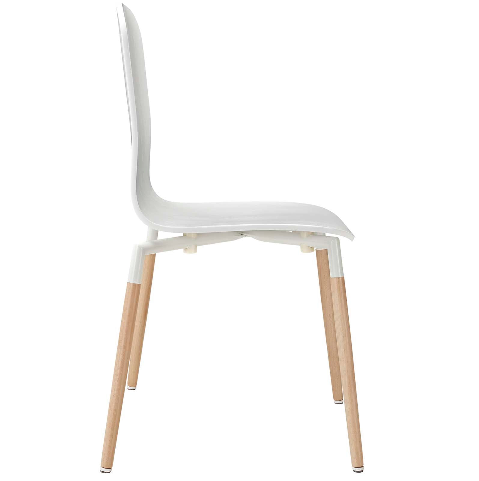 Modway Stack Wood Dining Chairs - Set of 2 | Dining Chairs | Modishstore-3