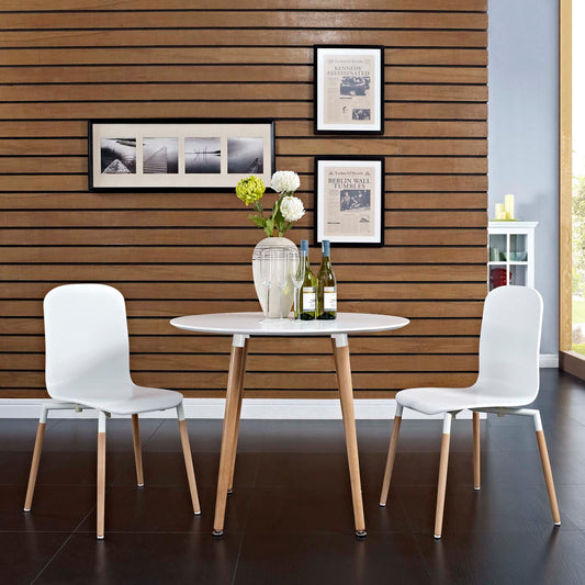 Modway Stack Wood Dining Chairs - Set of 2 - EEI-1372 | Dining Chairs | Modishstore-1