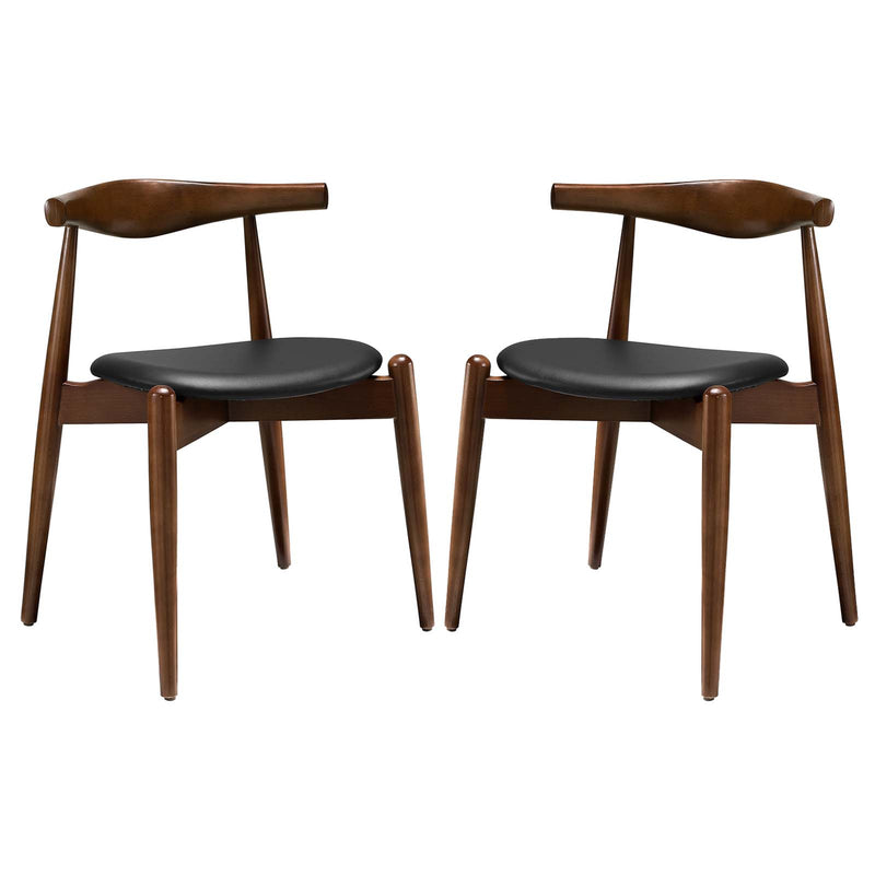 Modway Stalwart Dining Side Chairs - Set of 2 - EEI-1377 | Dining Chairs | Modishstore - 7