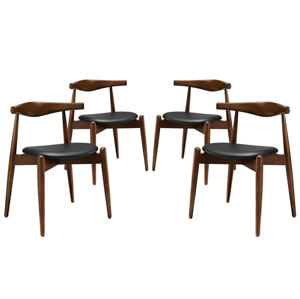 Modway Stalwart Dining Side Chairs - Set of 4 - EEI-1378 | Dining Chairs | Modishstore - 7