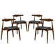 Modway Stalwart Dining Side Chairs - Set of 4 | Dining Chairs | Modishstore-7