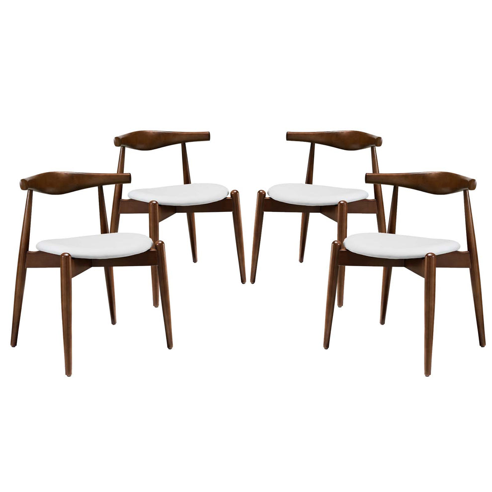 Modway Stalwart Dining Side Chairs - Set of 4 - EEI-1378 | Dining Chairs | Modishstore - 2