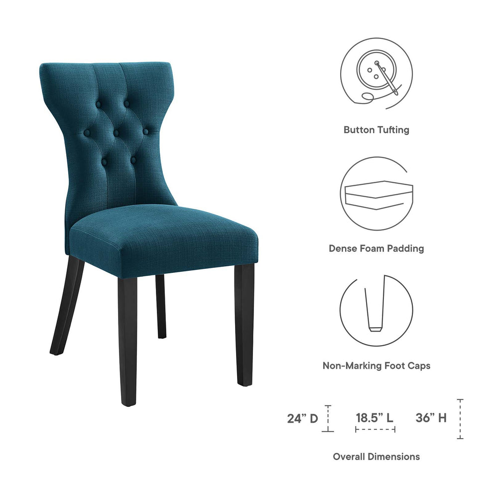 Modway Silhouette Dining Side Chair - EEI-1380 | Dining Chairs | Modishstore - 15