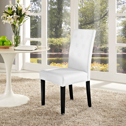 Modway Confer Dining Vinyl Side Chair - EEI-1382 | Dining Chairs | Modishstore-1
