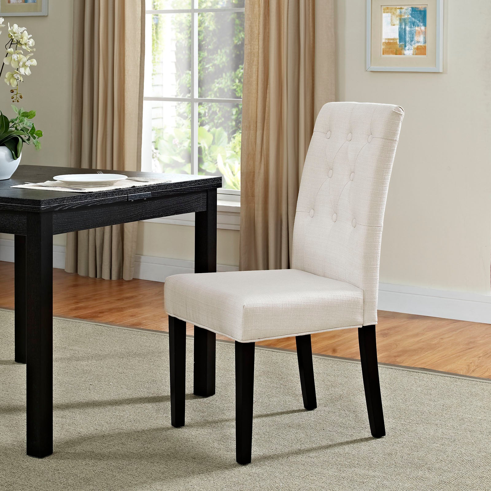 Modway Confer Dining Fabric Side Chair | Dining Chairs | Modishstore-8