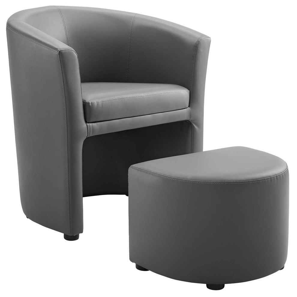 Divulge Armchair and Ottoman by Modway - EEI-1407 | Armchairs | Modishstore - 2