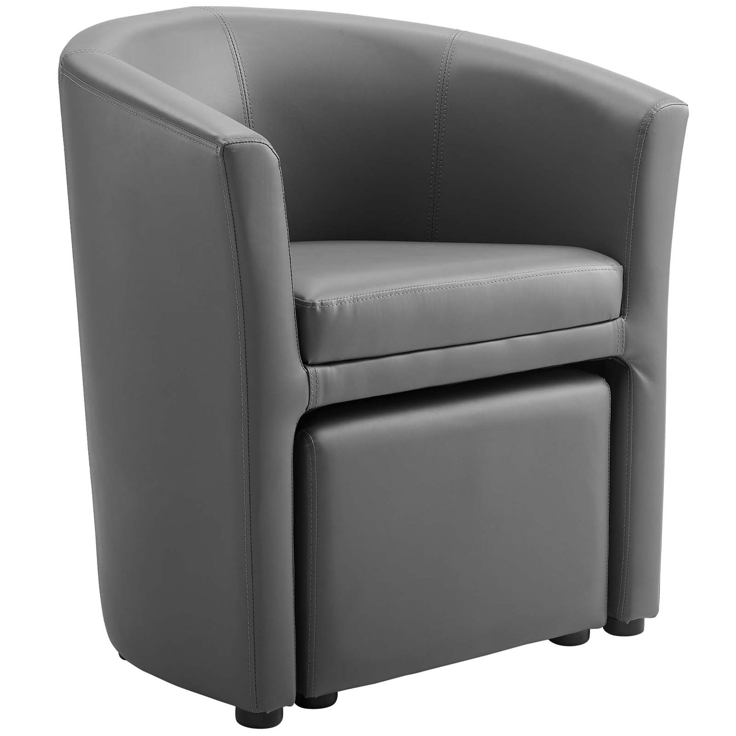 Divulge Armchair and Ottoman by Modway | Armchairs | Modishstore-3