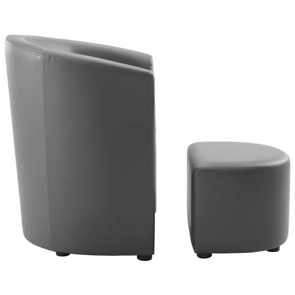 Divulge Armchair and Ottoman by Modway - EEI-1407 | Armchairs | Modishstore - 4