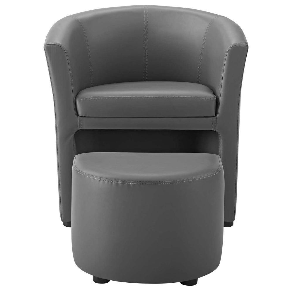 Divulge Armchair and Ottoman by Modway - EEI-1407 | Armchairs | Modishstore - 6