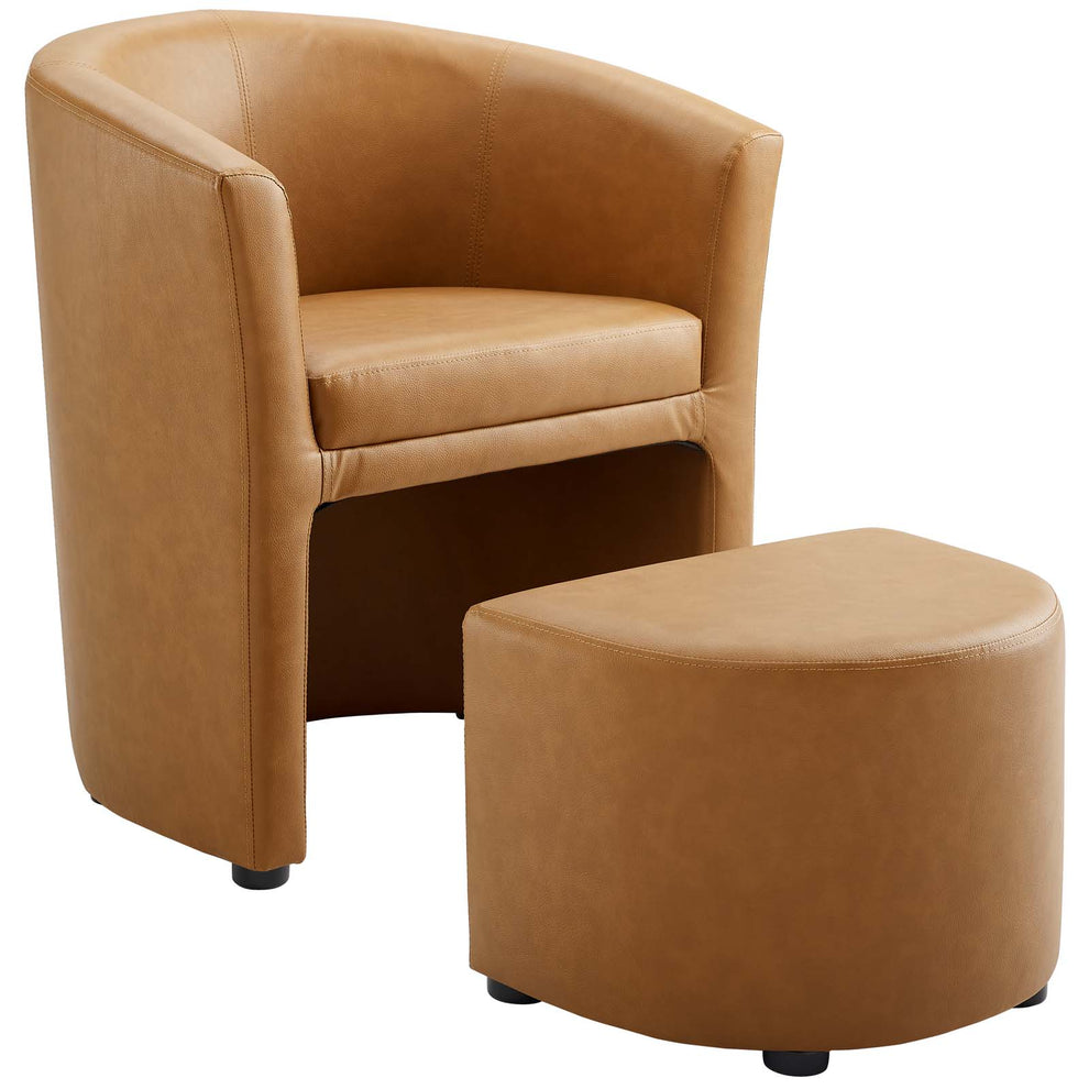 Divulge Armchair and Ottoman by Modway - EEI-1407 | Armchairs | Modishstore - 9