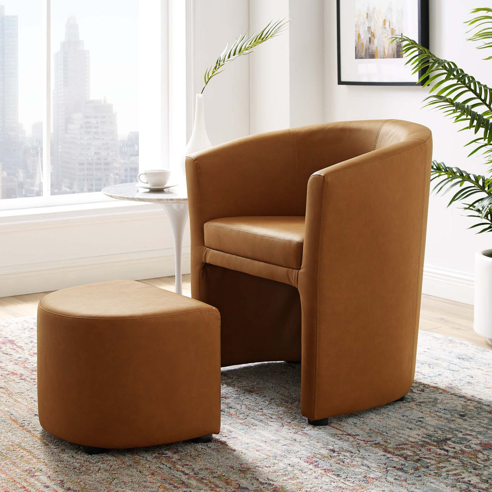 Divulge Armchair and Ottoman by Modway - EEI-1407 | Armchairs | Modishstore - 8