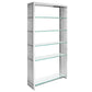 Gridiron Stainless Steel Bookshelf By Modway - EEI-1432 | Bookcases | Modishstore - 2