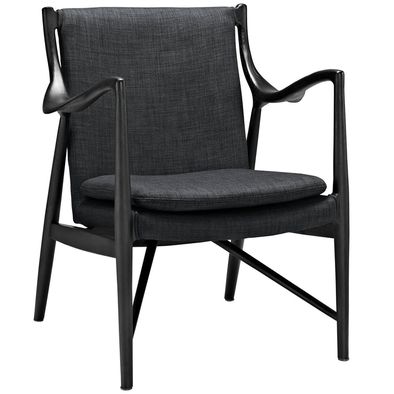 Makeshift Upholstered Fabric Lounge Chair By Modway - EEI-1440 | Lounge Chairs | Modishstore - 2