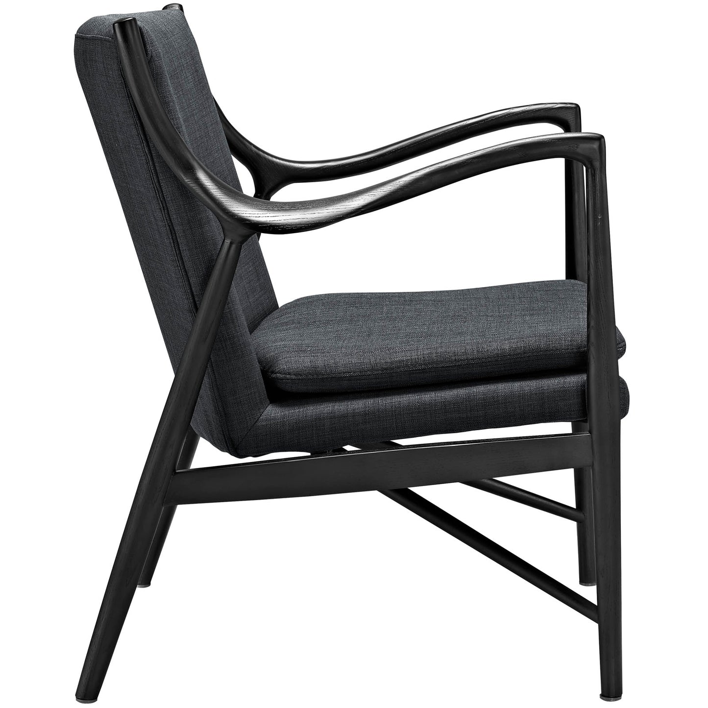 Makeshift Upholstered Fabric Lounge Chair By Modway - EEI-1440 | Lounge Chairs | Modishstore - 3