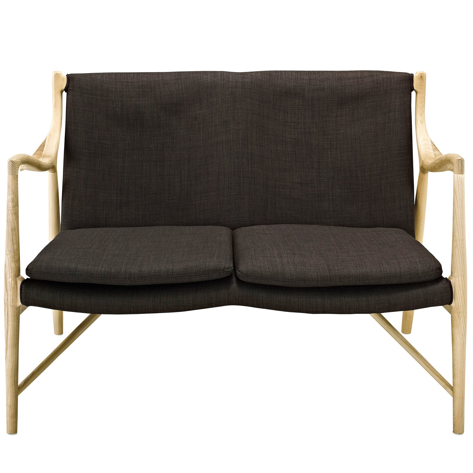 Makeshift Upholstered Fabric Loveseat By Modway - EEI-1441 | Loveseats | Modishstore - 7