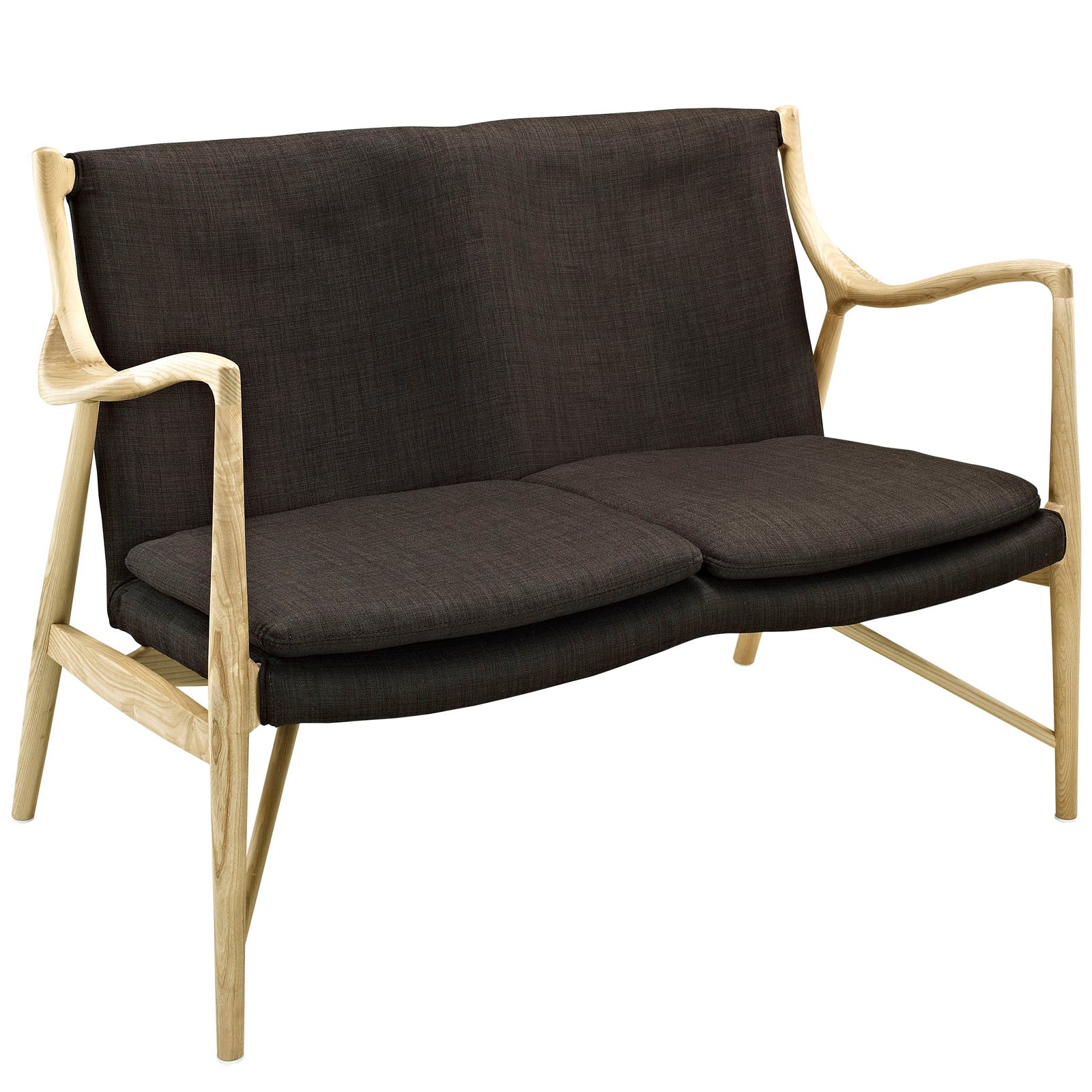 Makeshift Upholstered Fabric Loveseat By Modway - EEI-1441 | Loveseats | Modishstore - 8