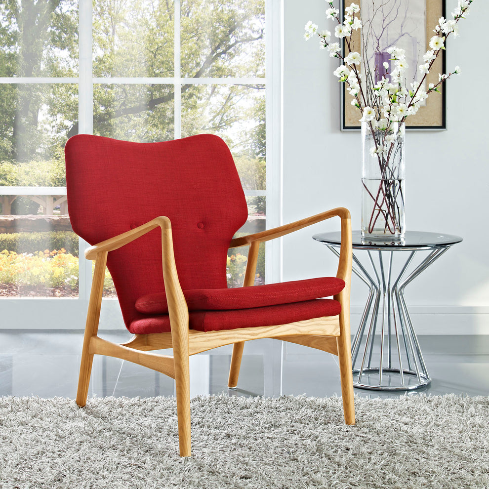 Heed Upholstered Fabric Lounge Chair By Modway - EEI-1442 | Lounge Chairs | Modishstore - 5
