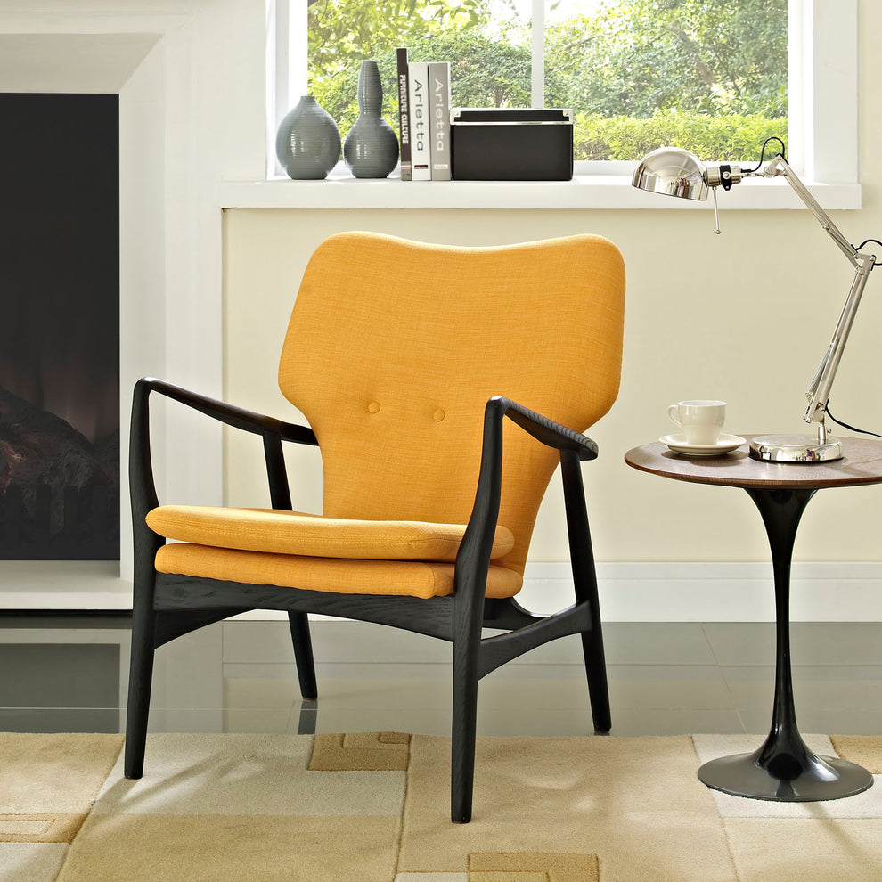 Heed Upholstered Fabric Lounge Chair By Modway - EEI-1442 | Lounge Chairs | Modishstore - 9