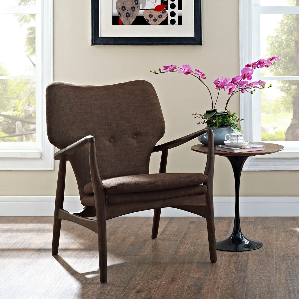 Heed Upholstered Fabric Lounge Chair By Modway - EEI-1442 | Lounge Chairs | Modishstore - 13