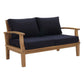 Modway EEI-1469 Marina 4 Piece Outdoor Patio Teak Sofa Set | Outdoor Sofas, Loveseats & Sectionals | Modishstore-19
