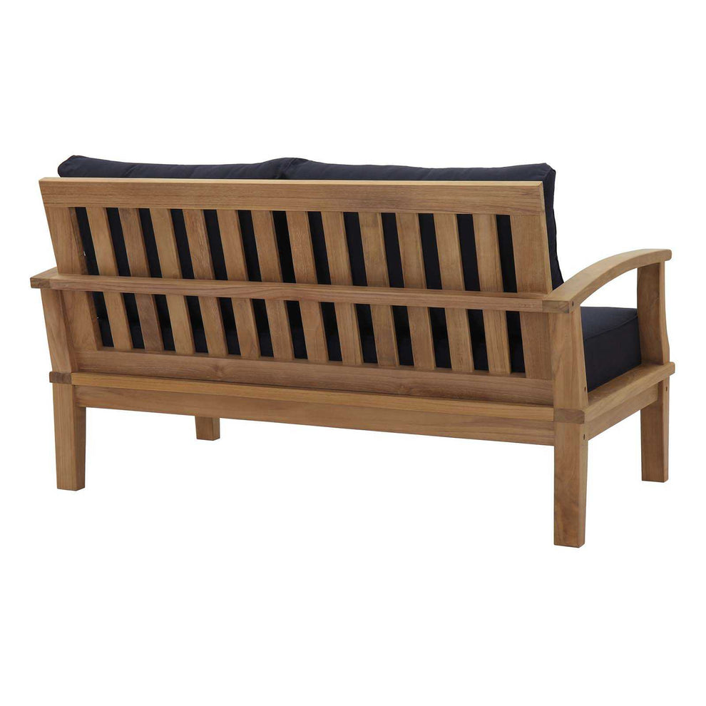Modway EEI-1469 Marina 4 Piece Outdoor Patio Teak Sofa Set - EEI-1469 | Outdoor Sofas, Loveseats & Sectionals | Modishstore - 20