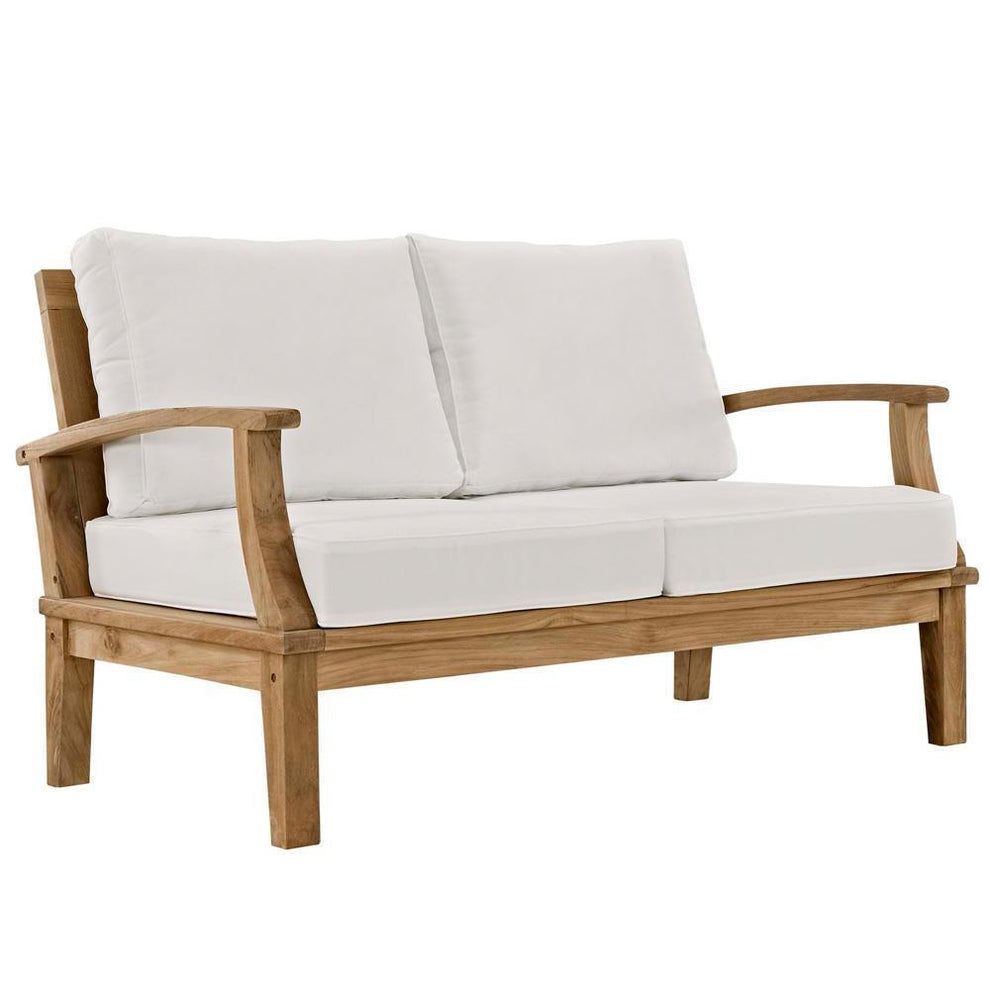Modway EEI-1469 Marina 4 Piece Outdoor Patio Teak Sofa Set - EEI-1469 | Outdoor Sofas, Loveseats & Sectionals | Modishstore - 5