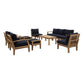 Marina 10 Piece Outdoor Patio Teak Set By Modway - EEI-1480 | Outdoor Sofas, Loveseats & Sectionals | Modishstore - 12