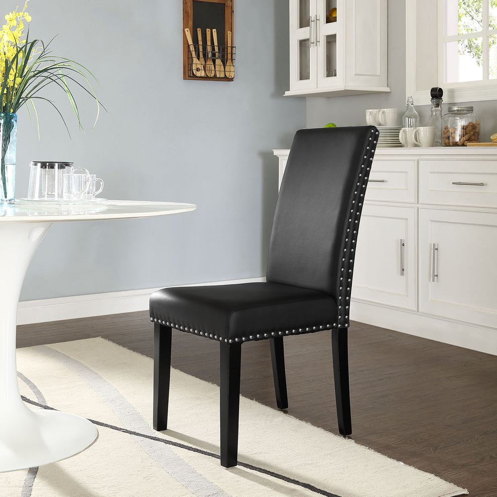 Modway Parcel Dining Vinyl Side Chair - EEI-1491 | Dining Chairs | Modishstore - 7