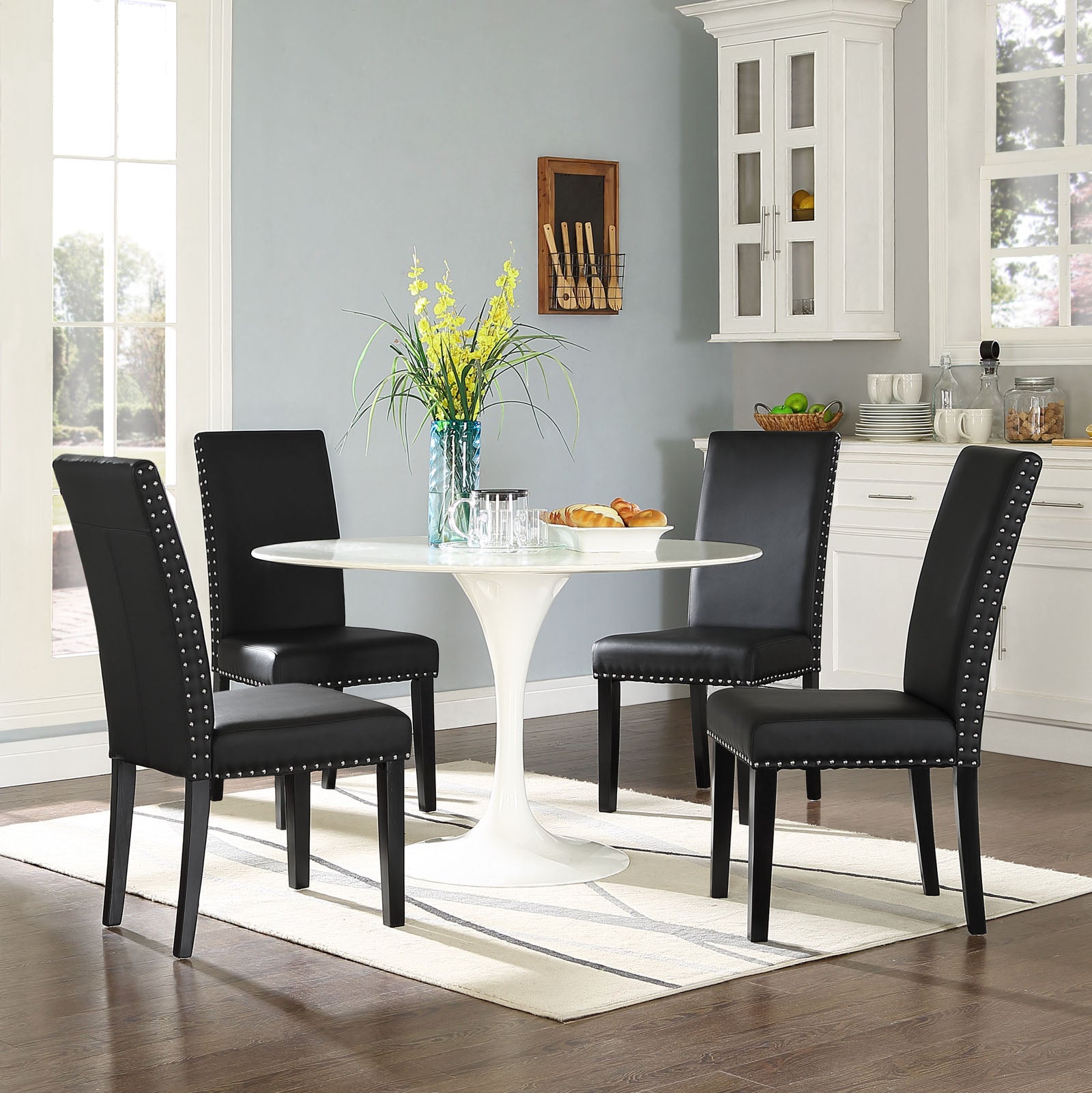 Modway Parcel Dining Vinyl Side Chair | Dining Chairs | Modishstore-8