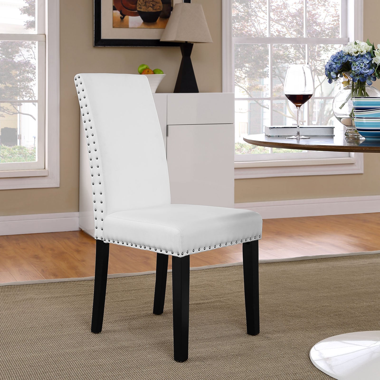 Modway Parcel Dining Vinyl Side Chair - EEI-1491 | Dining Chairs | Modishstore-1