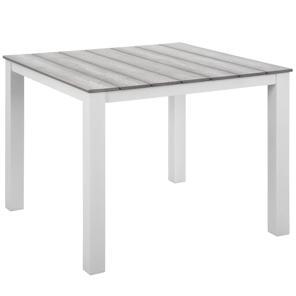 Modway Maine 40" Outdoor Patio Dining Table - EEI-1507 | Outdoor Tables | Modishstore - 1