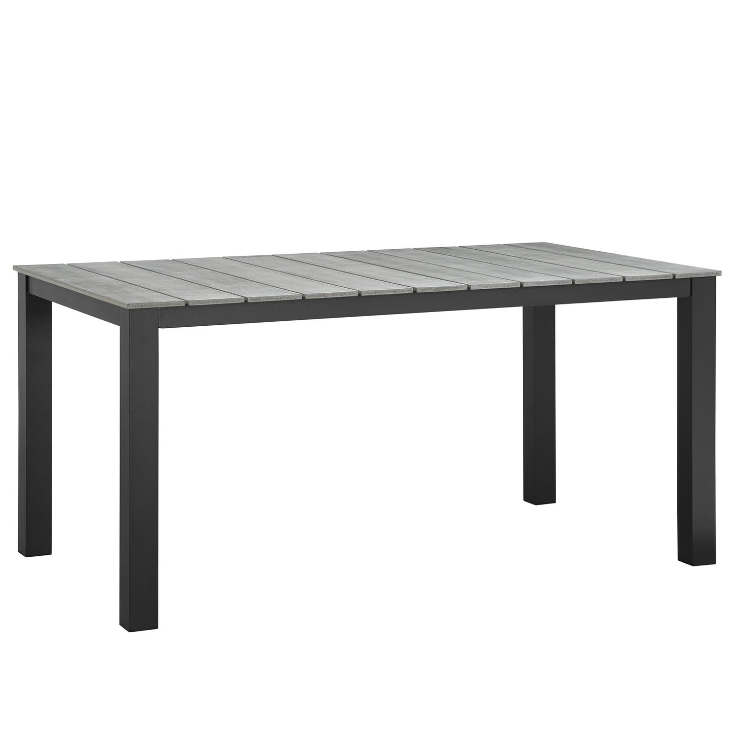 Modway Maine 63" Outdoor Patio Dining Table - EEI-1508 | Outdoor Tables | Modishstore - 2